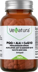 Venatura  PQQ + ALA + CoQ10 30 Kapsül