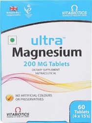 Vitabiotics  Ultra Magnesium 60 Tablet