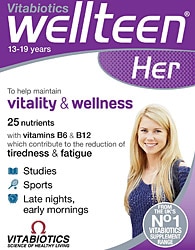 Vitabiotics  Wellteen Her 13-19 Years 30 Tablet