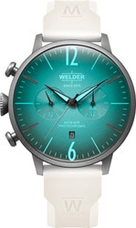 Welder  Moody WWRC1034 Silikon Kordon Beyaz Erkek Kol Saati