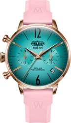 Welder  Moody WWRC675 Silikon Kordon Pembe Kadın Kol Saati