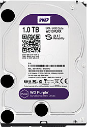 Western Digital  Purple WD10PURX SATA 3.0 5400 RPM 3.5" 1 TB Harddisk