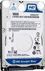 Western Digital  Blue WD5000LPVX SATA 3.0 5400 RPM 2.5" 500 GB Harddisk