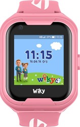 Wiky Watch  4G Görüntülü Konuşma Pembe Akıllı Çocuk Saati